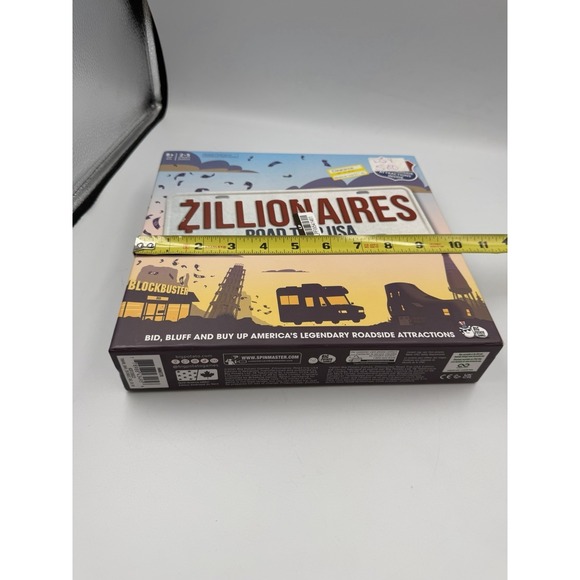Zillionaires Road Trip USA Family Board Game Big Potato Game 2021 Age 8+ Sealed - Picture 9 of 10